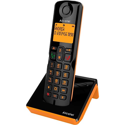 Teléfono DECT Alcatel S280 Naranja - foto 2