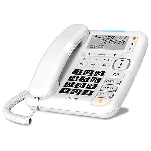 Telefono Fijo Alcatel TMax70 Teclas Grandes Timbre 80dB Audio Boost 30dB Manos Libres - foto 2