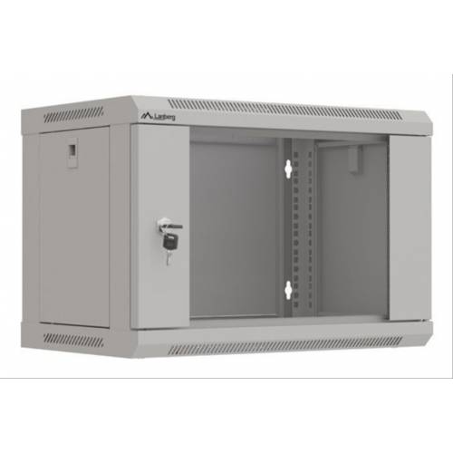 Lanberg WF03-5306-10S armario rack 6U Bastidor de pared Gris