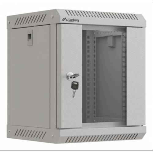Lanberg WF11-3306-10S armario rack 6U Bastidor de pared Gris
