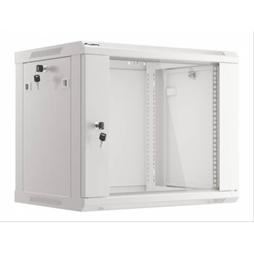 Lanberg WF01-6409-10S armario rack 9U Bastidor de pared Gris