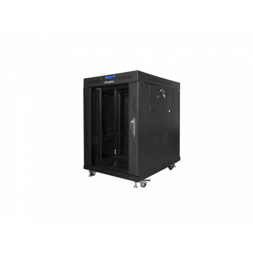 Lanberg FF01-6815-12BL armario rack 15U Rack o bastidor independiente Negro