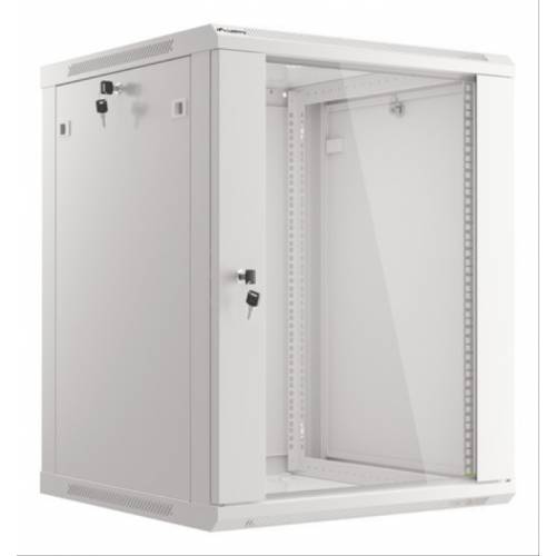 Lanberg WF01-6615-10S armario rack 15U Bastidor de pared Gris