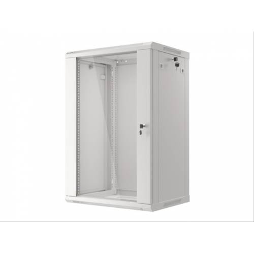 Lanberg WF01-6418-10S armario rack 18U Bastidor de pared Gris
