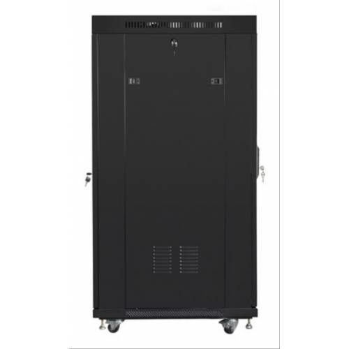 Lanberg FF01-6827-23BL armario rack 27U Rack o bastidor independiente Negro