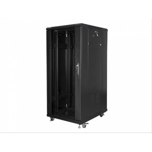 Lanberg FF01-6827-12B armario rack 27U Rack o bastidor independiente Negro