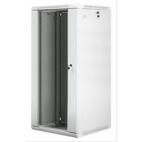 Lanberg WF01-6627-10S armario rack 27U Bastidor de pared Blanco