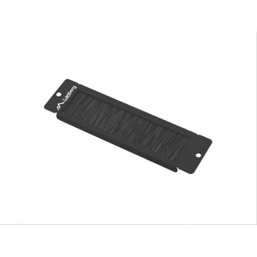 Lanberg AK-1104-B accesorio de bastidor Panel pasacables con cepillo