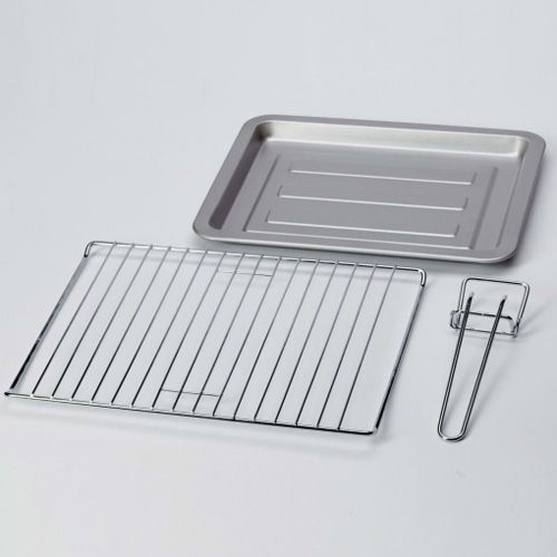 Horno de mesa vintage beige acero inox 18L grill Ariete - foto 3