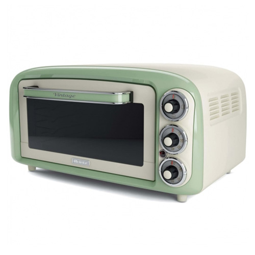 Horno de mesa 18L Ariete AR97904 vintage verde inox grill
