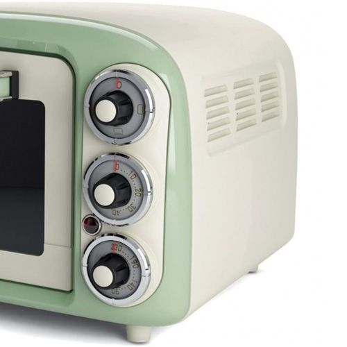 Horno de mesa 18L Ariete AR97904 vintage verde inox grill - foto 2