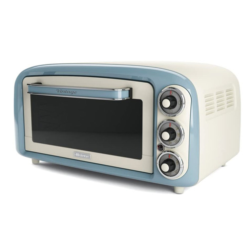 Horno de mesa vintage azul inox 18L Grill Ariete AR97905