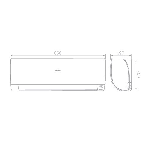 Aire split 2200F Haier AS25S2SF1FAWH A+++ blanco - foto 2