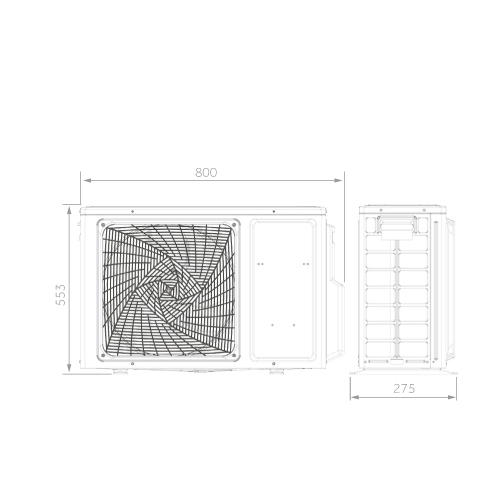 Aire split 2200F Haier AS25S2SF1FAWH A+++ blanco - foto 3