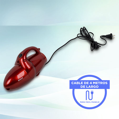 Aspirador de mano 800W Sogo SS16006 soplador rojo - foto 3