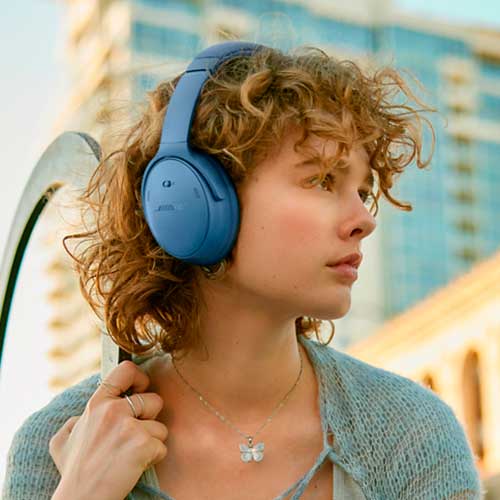 Auriculares Diadema Bose B8843671300 QuietComfort Bluetooth Azul Oscuro - foto 3