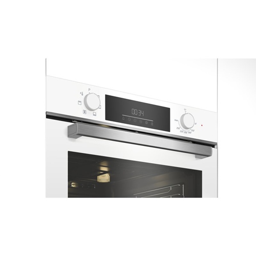Horno multifunción 60cm 72L Beko BBIE18300W Steam Blanco - foto 3
