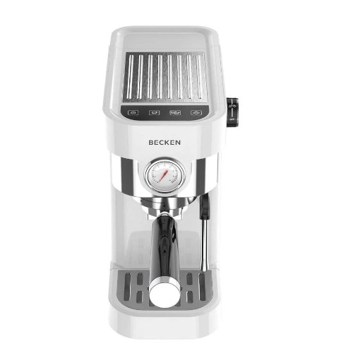 Cafetera Manual 1,2 L 1350W Becken BCMS9308 Blanco - foto 2