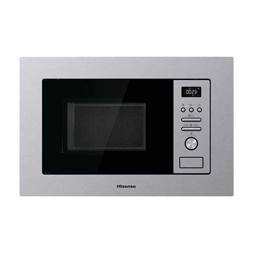 Microondas 20L 800W Hisense BIM320G41X Integrable Grill Inox