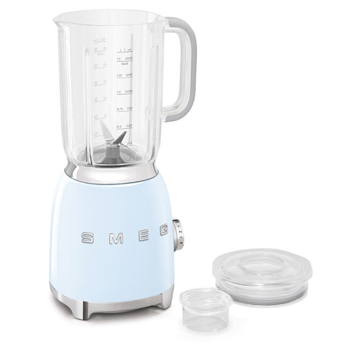 Batidora de vaso 800w Smeg BLF01PBEU 1.5l azul celeste - foto 3