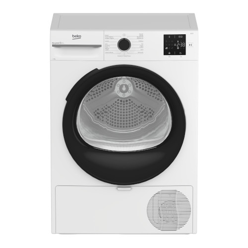 Secadora 8kg Bomba de calor Beko BM3T38230WB Blanco Clase D