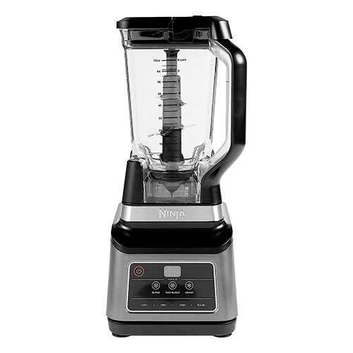 Batidora Vaso 2 en 1 1200W Ninja BN750EU Jarra + Vaso Negro