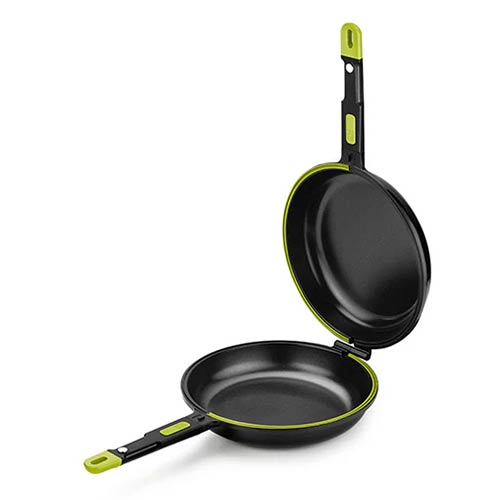 Sartén Doble 26cm Bra Foodie A491466 Aluminio Fundido