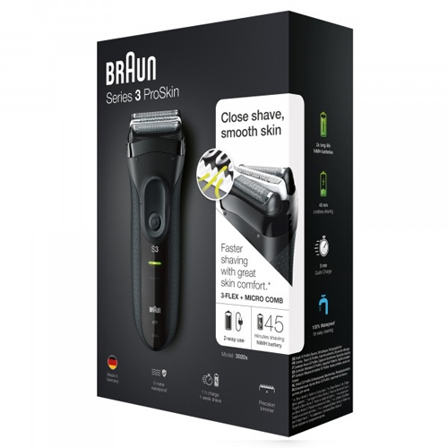 Afeitadora Braun Series 3 3020 Pro Skin - foto 3