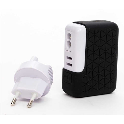 Cargador Universal Bluestork BS-220-4USB-PBK 2.1A 4 Puertos Sin Cable - foto 3