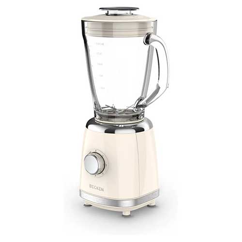 Batidora Vaso 1,5L 500W Becken BTB8768CR Crema