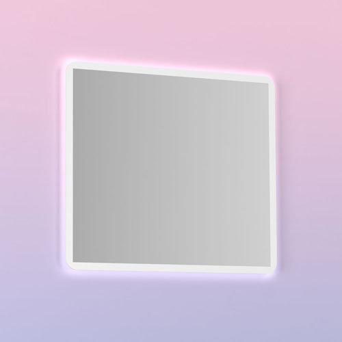 Espejo de baño HOSHI 80x70 cms. | Luz neutra LED integrada en el espejo. - foto 2