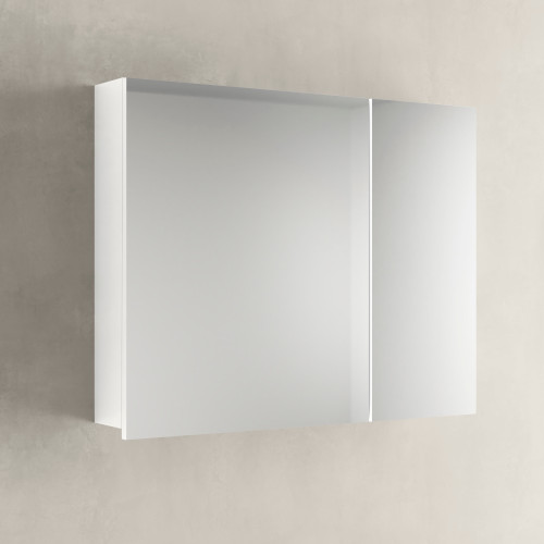 Armario de Baño con Espejo 60cm Midori 2 Puertas Blanco