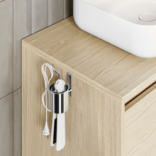 Accesorio Soporte Plancha del Pelo 60MM Diámetro Kokoro Gris Cromo
