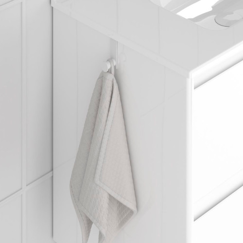 Accesorio Percha Baño Kokoro Blanco