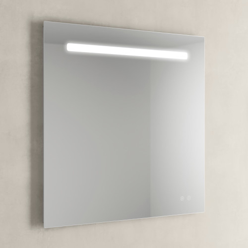 Espejo de Baño 120x80 Amizuva Nomi H80 Rectangular Luz Led Integrada