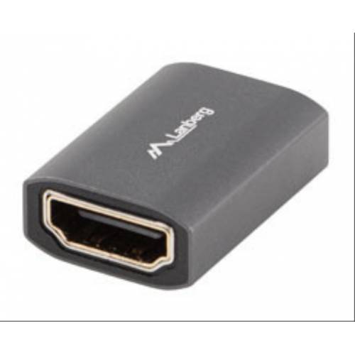 Lanberg AD-HDMI-02 cambiador de género para cable HDMI-A female 2.1 Plata