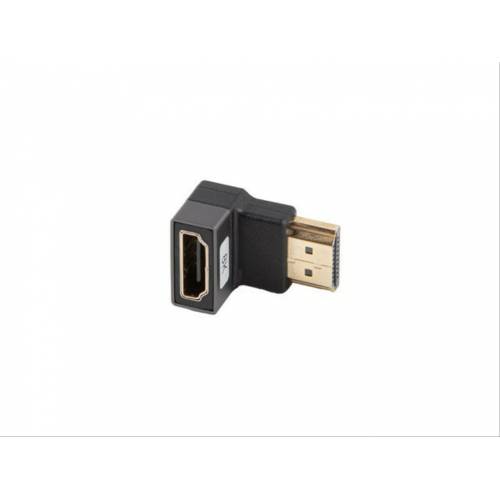 Lanberg AD-HDMI-07 adaptador de cable de vídeo HDMI tipo A (Estándar) Negro, Plata