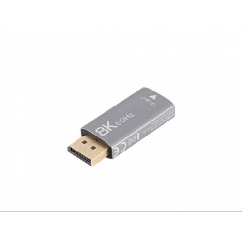 Lanberg AD-DP-HD-03 adaptador de cable de vídeo 0 m DisplayPort HDMI Plata
