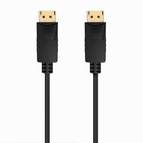 AISENS Cable DISPLAYPORT V1.2 CCS 4K@60Hz, DP/M-DP/M, Negro, 0.5m