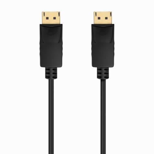 AISENS Cable DISPLAYPORT V1.2 CCS 4K@60Hz, DP/M-DP/M, Negro, 5.0m