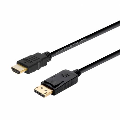 CABLE CONVERSOR AISENS DISPLAYPORT A HDMI DP/M-HDMI/M 2.0M