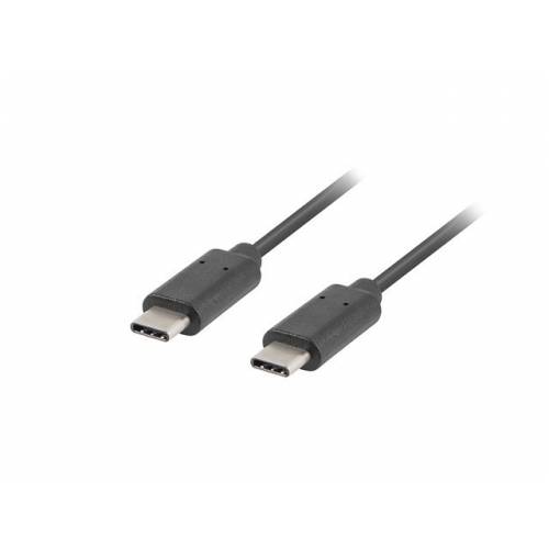 CABLE 2.0 LANBERG USB C MACHO/USB C MACHO 1M NEGRO