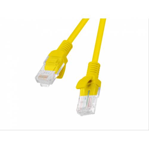 Lanberg PCU6-10CC-0150-Y cable de red Amarillo 1,5 m Cat6 U/UTP (UTP)