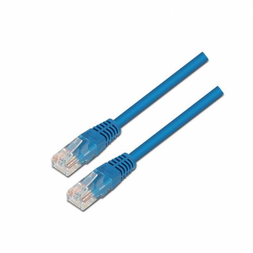 CABLE AISENS DE RED LATIGUILLO RJ45 CAT.6 UTP AWG24 AZUL 1.0M