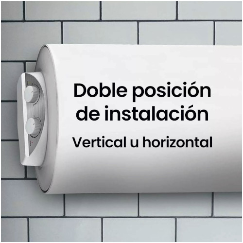 Termos 80L 82X46 Infiniton CAB3HV80T Horizontal / Vertical Blanco C. - foto 2