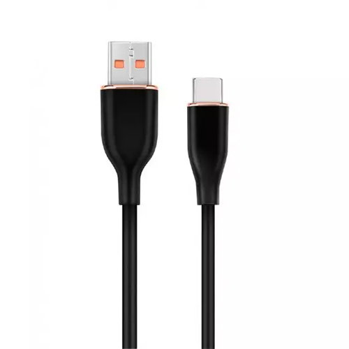 Cable USB C-A 1.5m Gembird silicona negro