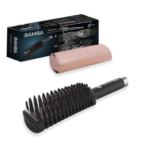 Cepillo Alisador Cecotec InstantCare 1200 Look Brush Cerámica Negro