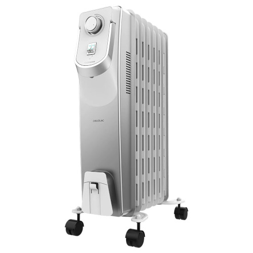 Radiador Aceite 1500W 7 Elementos Cecotec ReadyWarm 7000 Space 360 Blanco