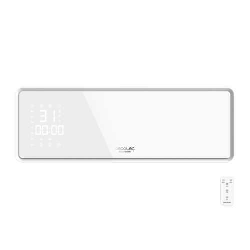 Calefactor Cerámico Split 200W Cecotec Ready Warm 5300 Power Box Ceramic Mando a Distancia Blanco