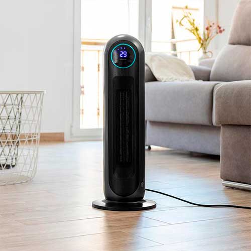 Calefactor Cerámico 2200W Cecotec CE5826 ReadyWarm 10150 Smart Ceramic Pro Mando Negro - foto 2